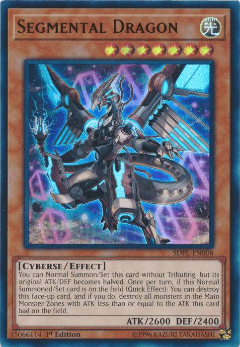 Segmental Dragon [SDPL-EN008] Ultra Rare (ONLINE ORDER ONLY)