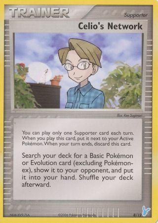 Celio's Network (8/12) [EX: Trainer Kit 2 - Minun] (Online Only)