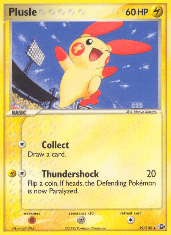 Plusle (39/106) [EX: Emerald] (Online Only)