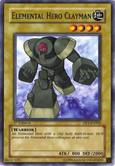 Elemental Hero Clayman [DP1-EN003] Common (ONLINE ORDER ONLY)