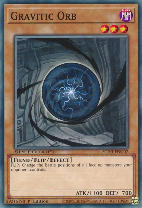Gravitic Orb [SGX3-ENG07] Common (ONLINE ORDER ONLY)