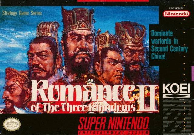 Romance of the Three Kingdoms II (Super Nintendo) (Online Only)