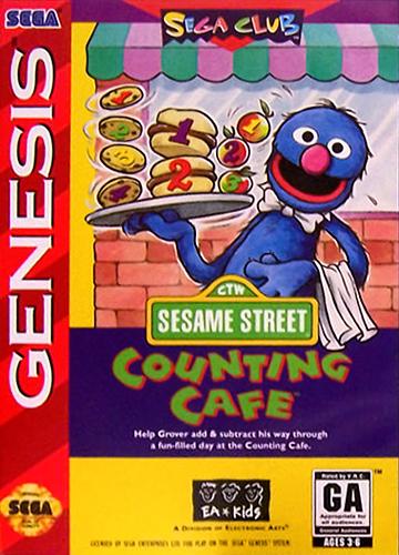 Sesame Street Counting Cafe (Sega Genesis) (ONLINE ORDER ONLY)