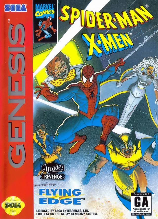 Spider-Man / X-Men: Arcade's Revenge (Sega Genesis) (ONLINE ORDER ONLY)