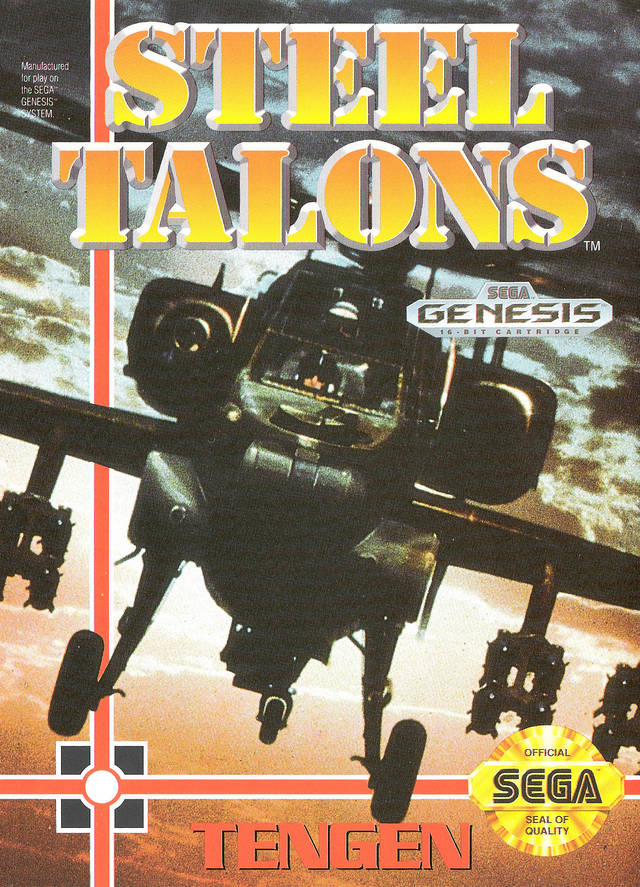 Steel Talons (Sega Genesis) (ONLINE ORDER ONLY)