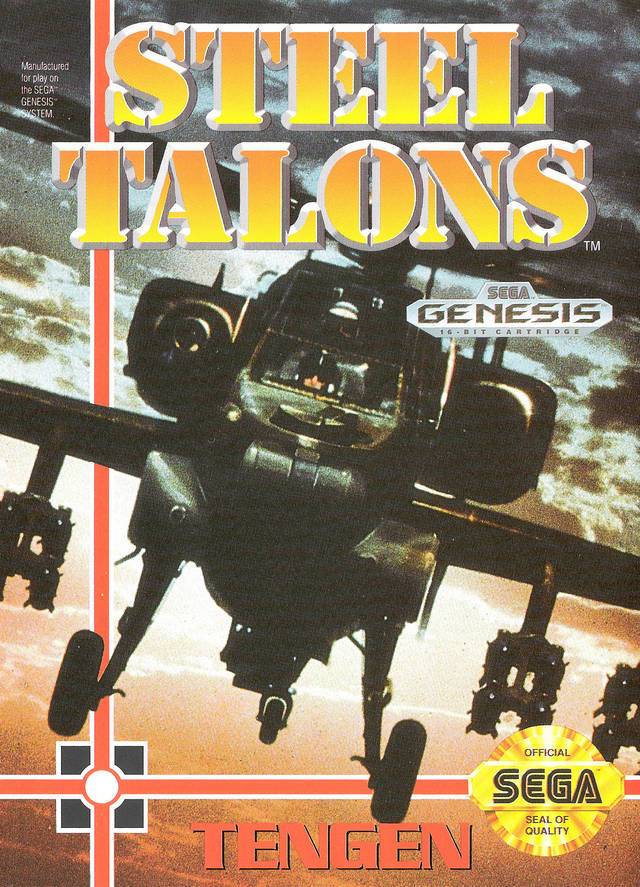 Steel Talons (Sega Genesis) (ONLINE ORDER ONLY)