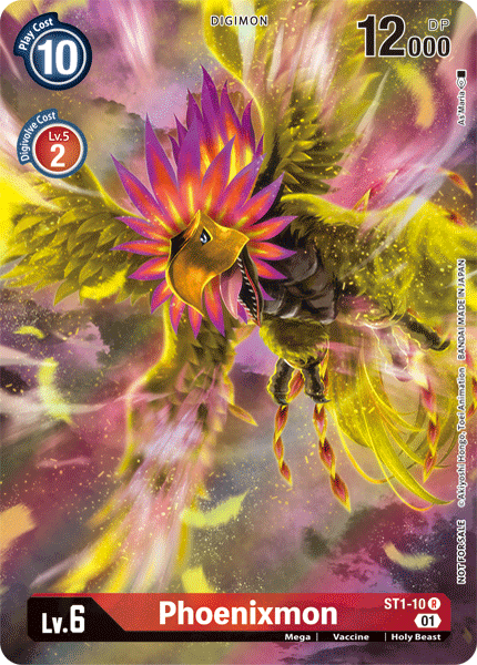 Phoenixmon [ST1-10] (Alternate Art) [Starter Deck: Gaia Red] (ONLINE ORDER ONLY)