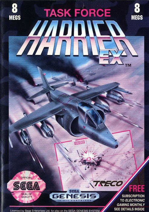 Task Force Harrier EX (Sega Genesis) (ONLINE ORDER ONLY)