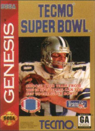 Tecmo Super Bowl (Sega Genesis) (ONLINE ORDER ONLY)