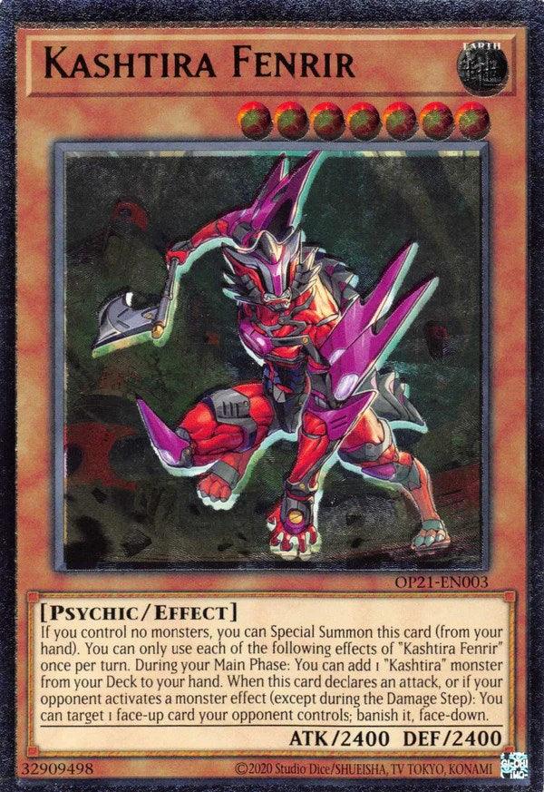 Kashtira Fenrir [OP21-EN003] Ultimate Rare (ONLINE ORDER ONLY)