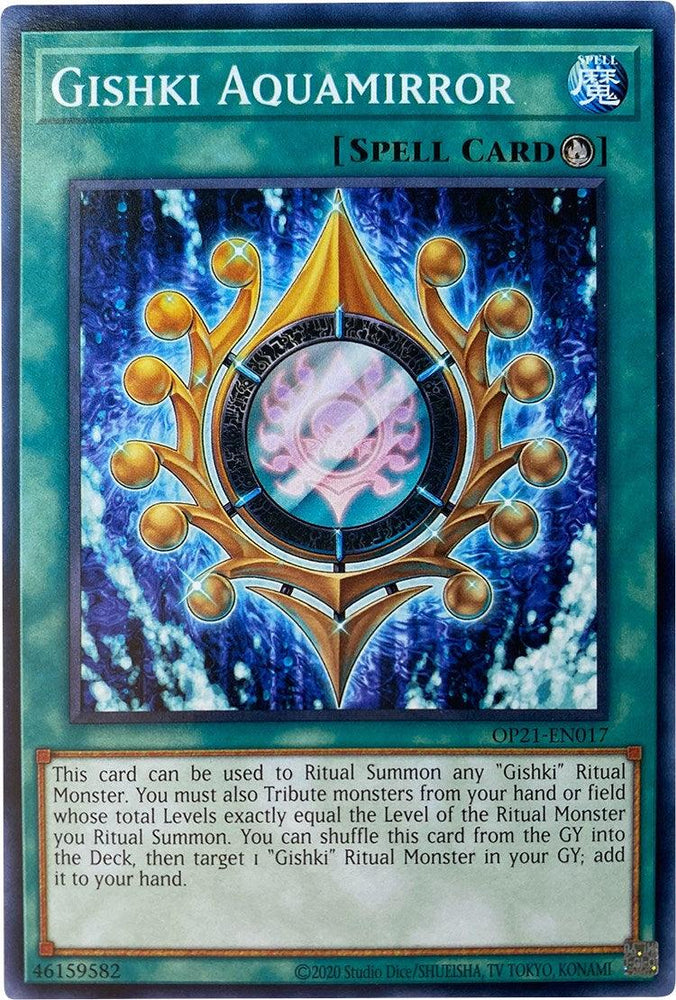 Gishki Aquamirror [OP21-EN017] Common (ONLINE ORDER ONLY)