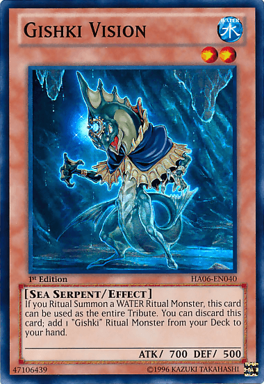 Gishki Vision [HA06-EN040] Super Rare (ONLINE ORDER ONLY)