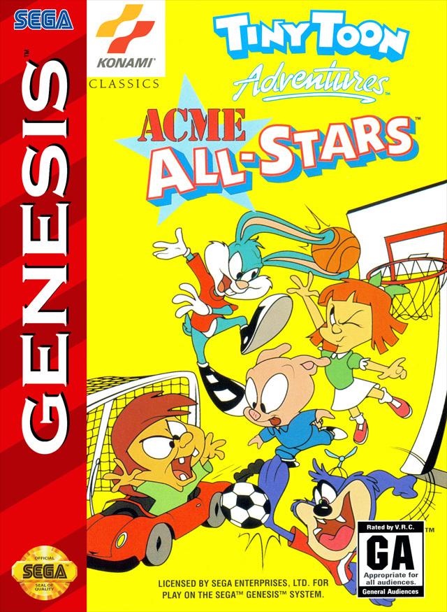 Tiny Toon Adventures: ACME All-Stars (Sega Genesis) (ONLINE ORDER ONLY)
