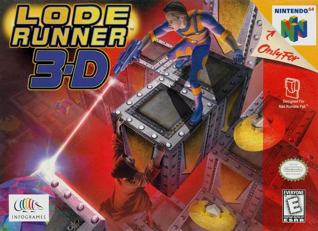 Lode Runner 3-D (Nintendo 64) (Online Only)