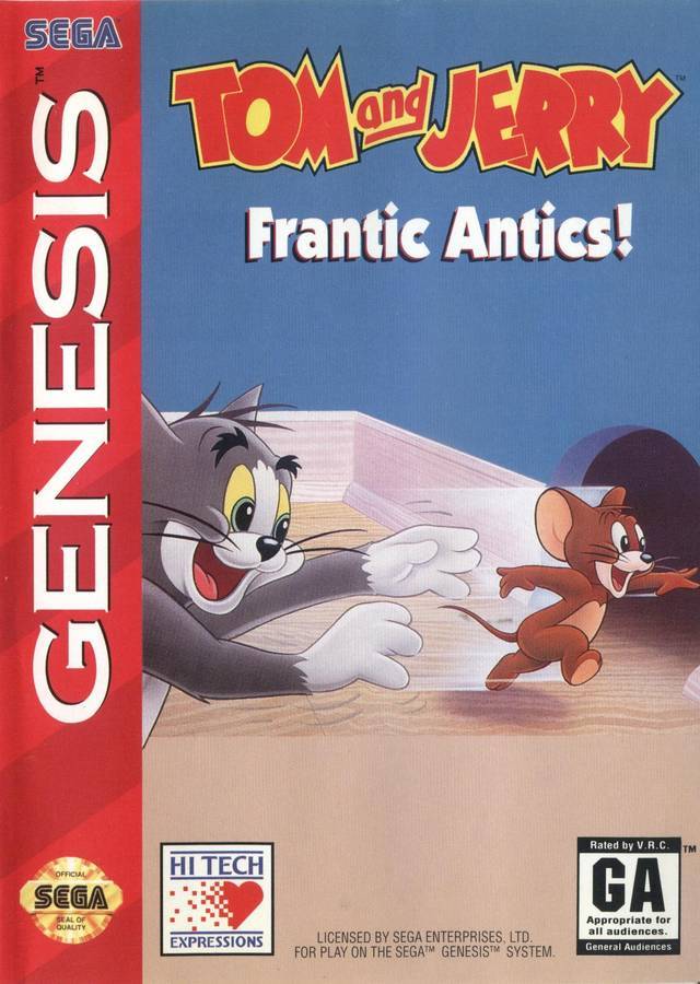 Tom and Jerry Frantic Antics (Sega Genesis) (ONLINE ORDER ONLY)