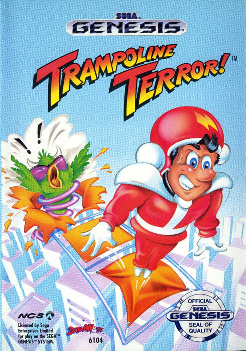 Trampoline Terror! (Sega Genesis) (ONLINE ORDER ONLY)