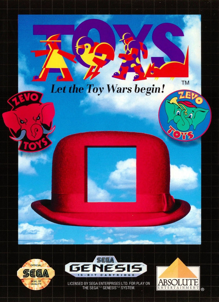 Toys (Sega Genesis) (ONLINE ORDER ONLY)