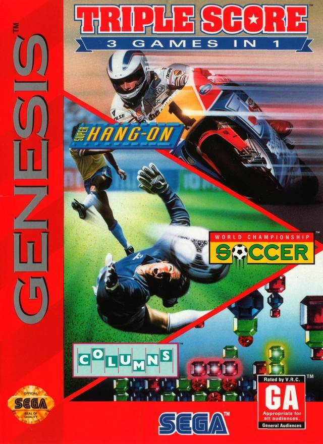 Triple Score (Sega Genesis) (ONLINE ORDER ONLY)