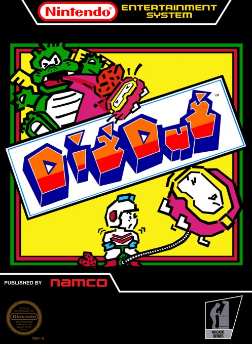 Dig Dug (Homebrew) (Nintendo NES) (ONLINE ORDER ONLY)