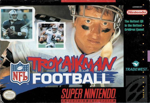 Troy Aikman NFL Football (Super Nintendo) (Online Order Only)