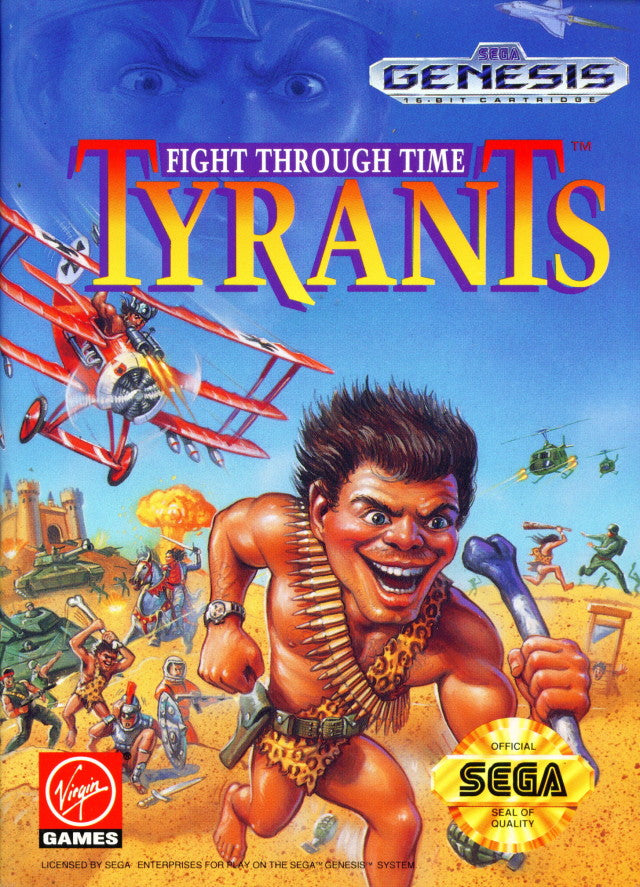 Tyrants: Fight Through Time (Sega Genesis) (ONLINE ORDER ONLY)