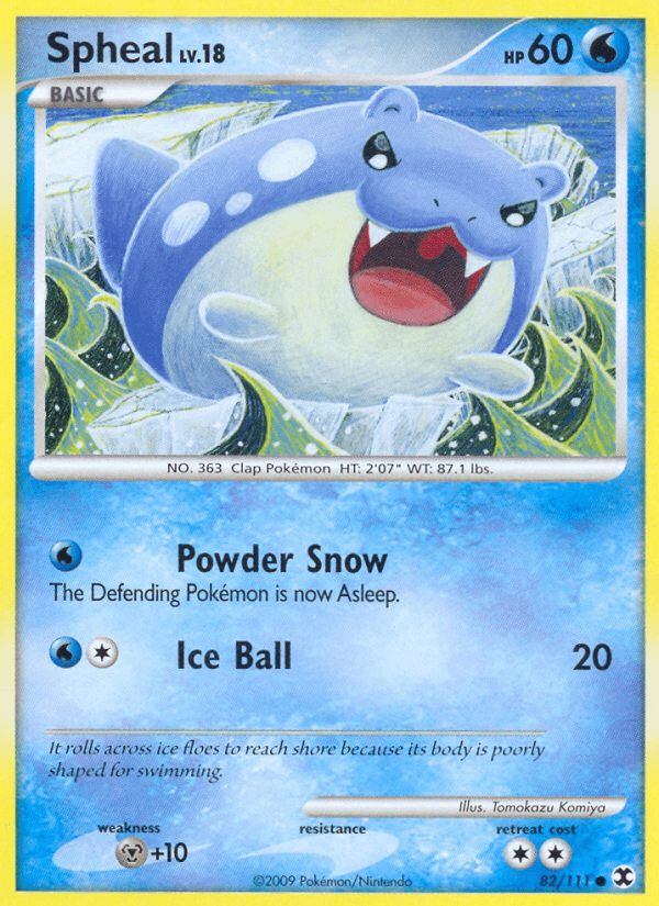 Spheal (82/111) [Platinum: Rising Rivals] (Online Only)