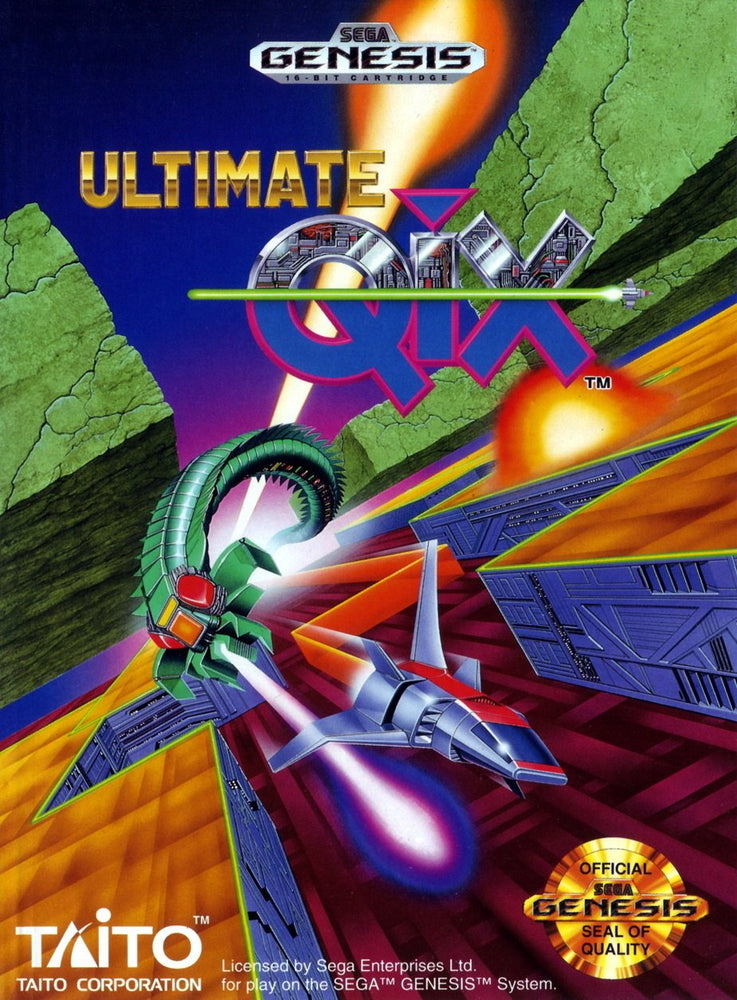 Ultimate Qix (Sega Genesis) (ONLINE ORDER ONLY)