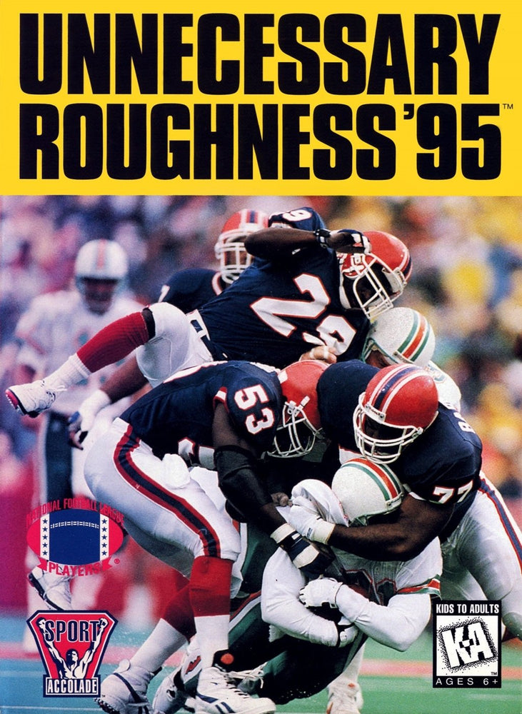Unnecessary Roughness '95 (Sega Genesis) (ONLINE ORDER ONLY)