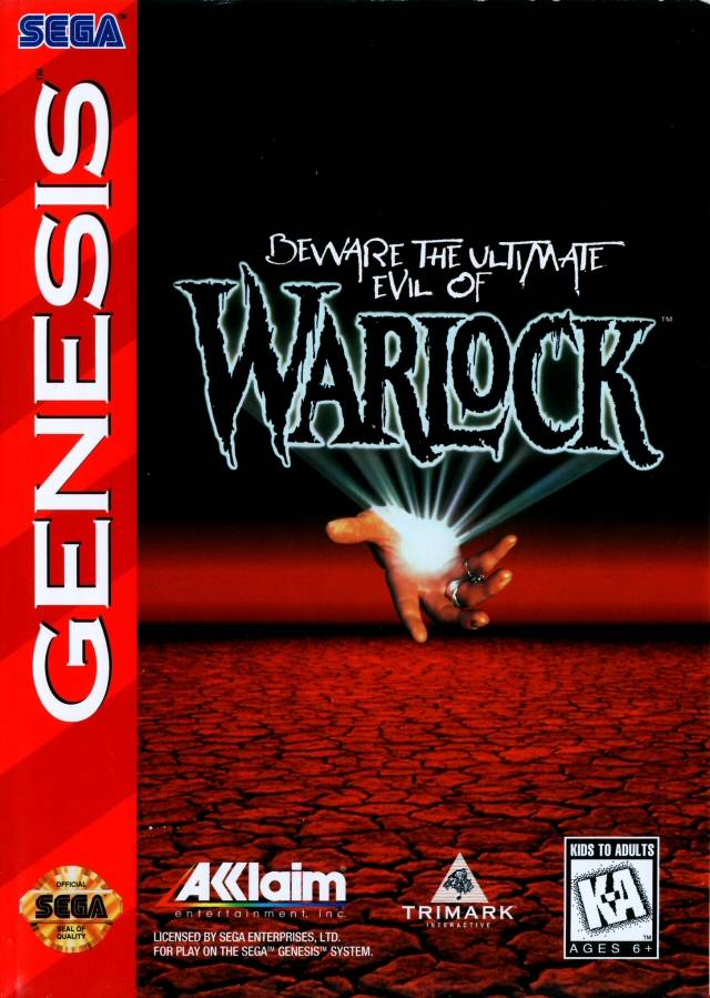 Warlock (Sega Genesis) (ONLINE ORDER ONLY)