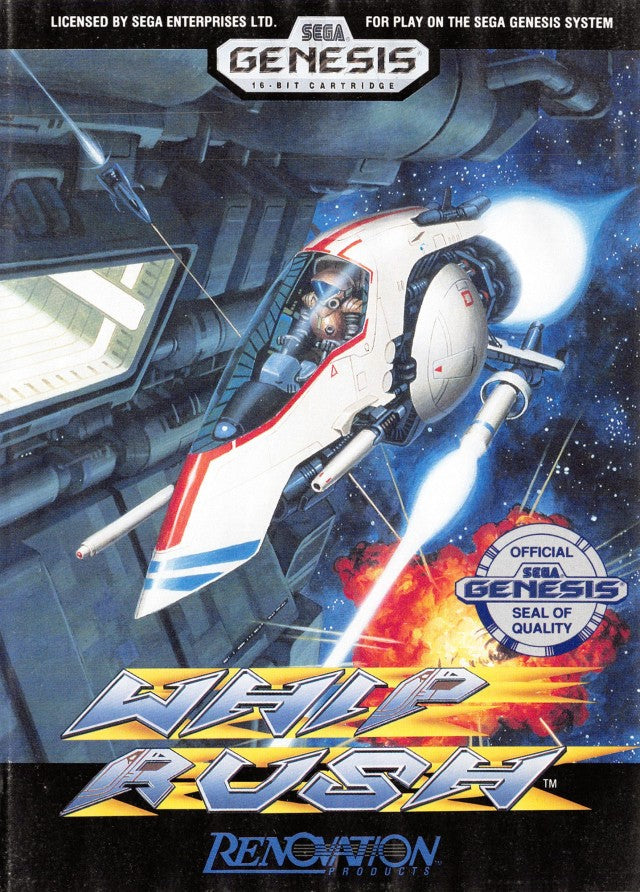 Whip Rush (Sega Genesis) (ONLINE ORDER ONLY)