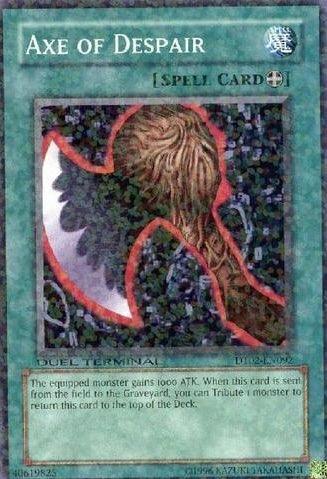 Axe of Despair [DT02-EN092] Common (ONLINE ORDER ONLY)