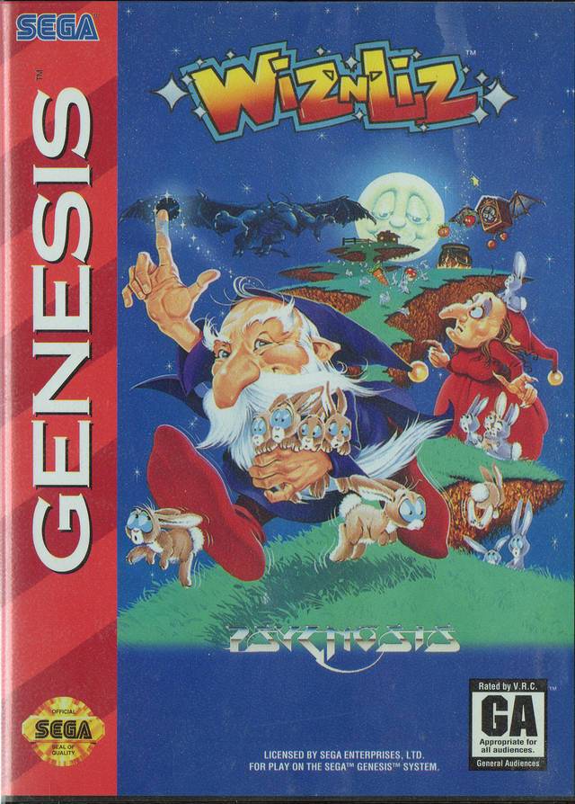 Wiz 'n' Liz (Sega Genesis) (ONLINE ORDER ONLY)