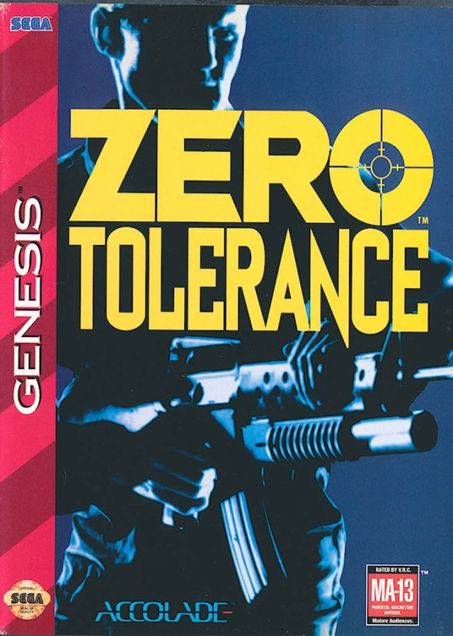 Zero Tolerance (Sega Genesis) (ONLINE ORDER ONLY)