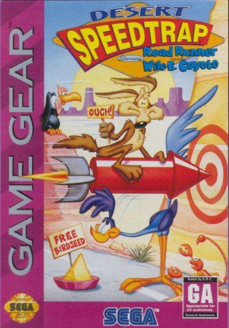 Desert Speedtrap Starring Road Runner and Wile E Coyote (Sega Game Gear) (ONLINE ORDER ONLY)