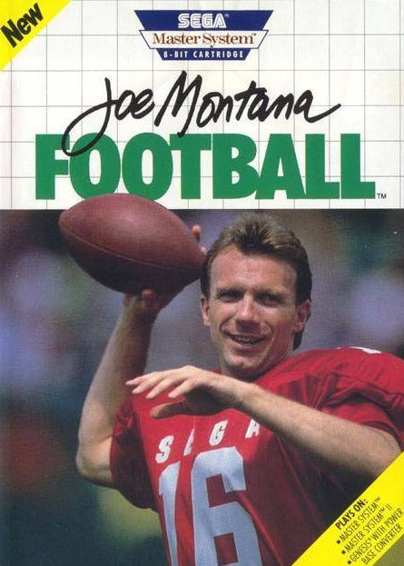 Joe Montana Football (Sega Master System) (ONLINE ORDER ONLY)