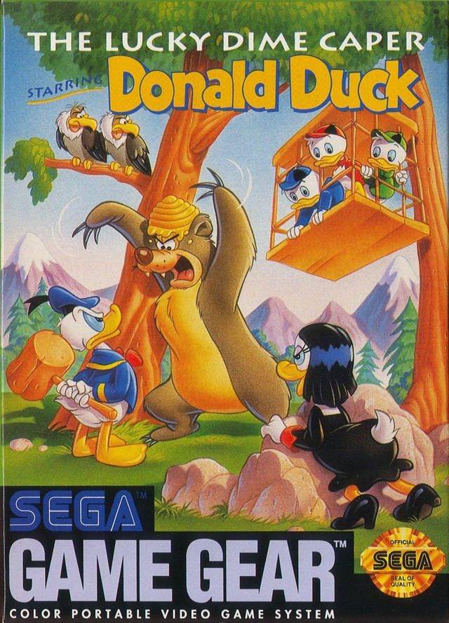 Donald Duck the Lucky Dime Caper (Sega Game Gear) (ONLINE ORDER ONLY)