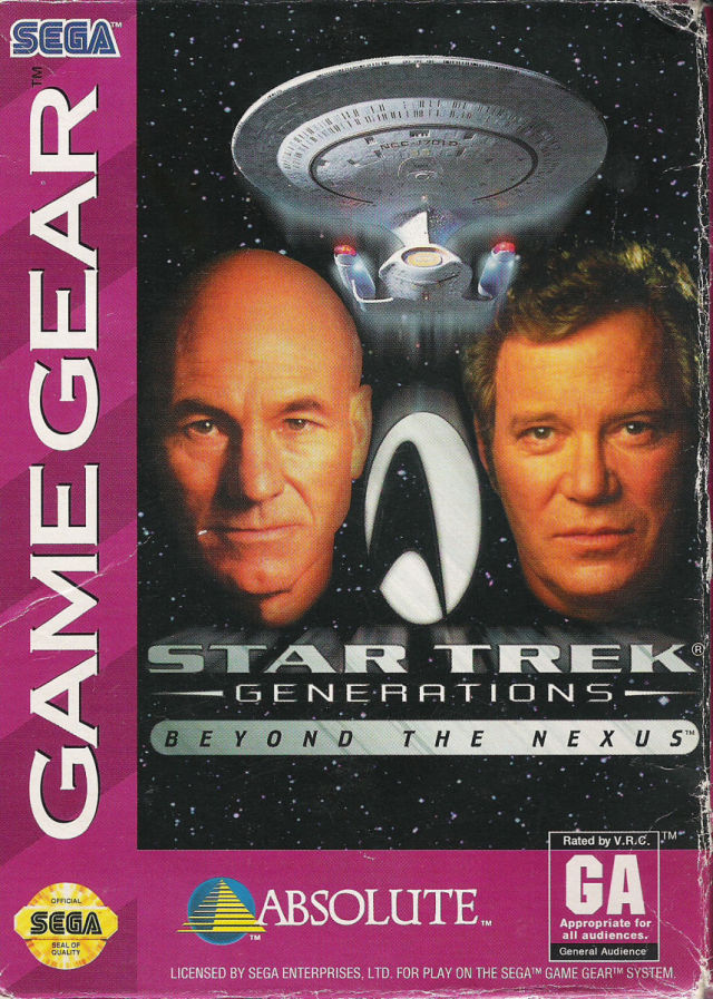 Star Trek: Generations - Beyond the Nexus (Sega Game Gear) (ONLINE ORDER ONLY)