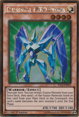 Elemental HERO Prisma [PGL2-EN072] Gold Rare (ONLINE ORDER ONLY)