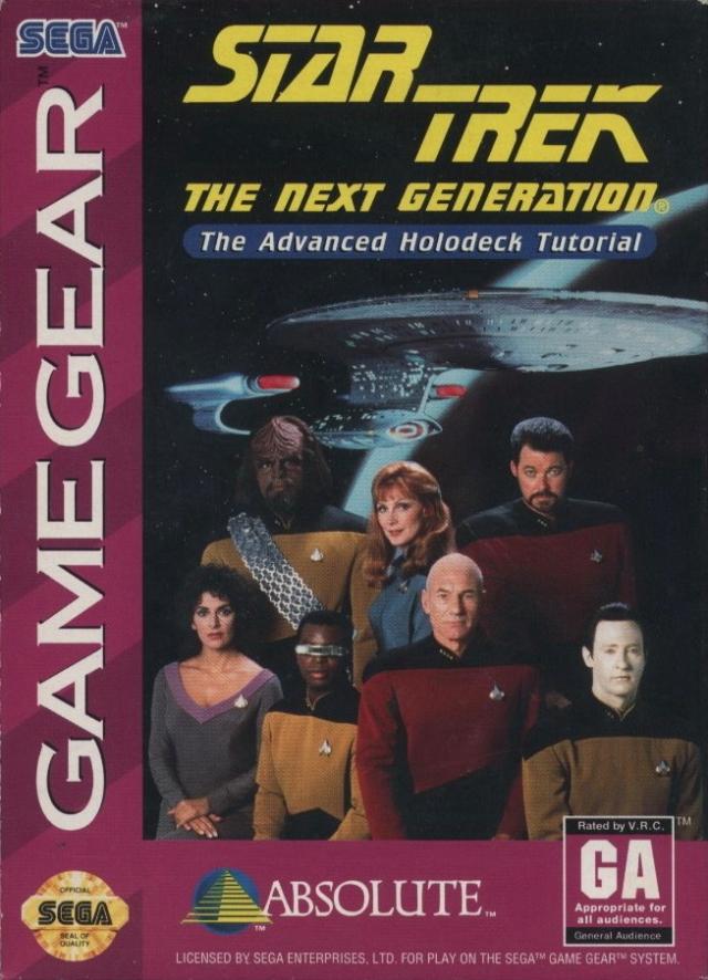 Star Trek the Next Generation Advanced Holodeck Tutorial (Sega Game Gear) (ONLINE ORDER ONLY)
