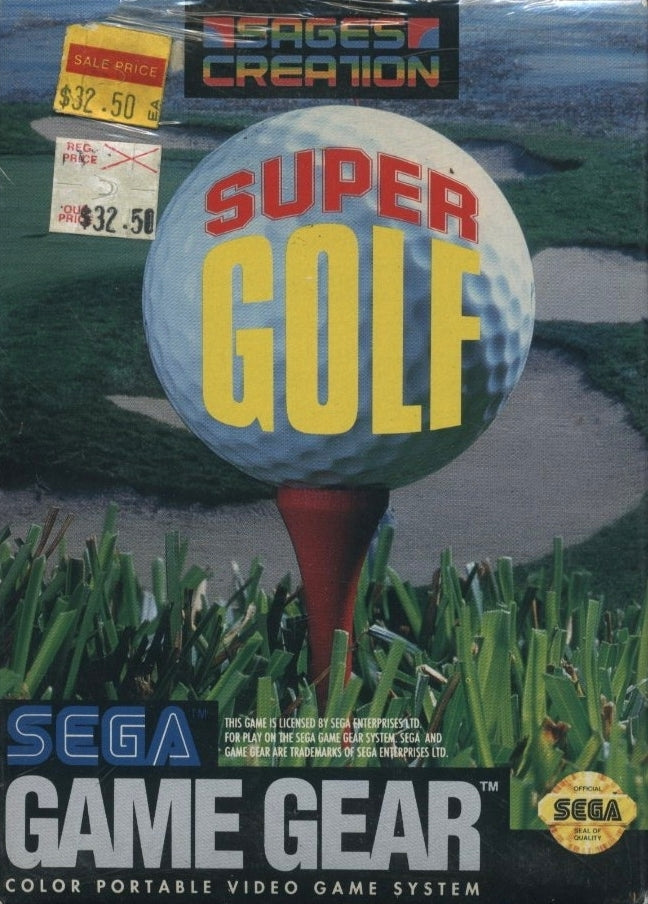 Super Golf (Sega Game Gear) (ONLINE ORDER ONLY)