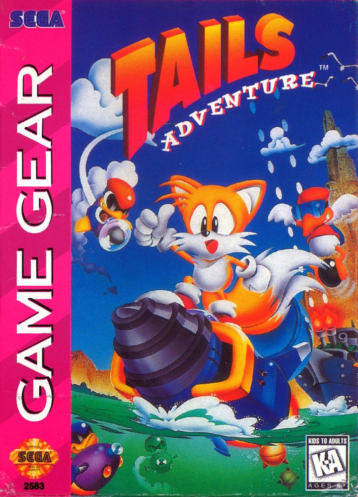 Tails Adventure (Sega Game Gear) (ONLINE ORDER ONLY)