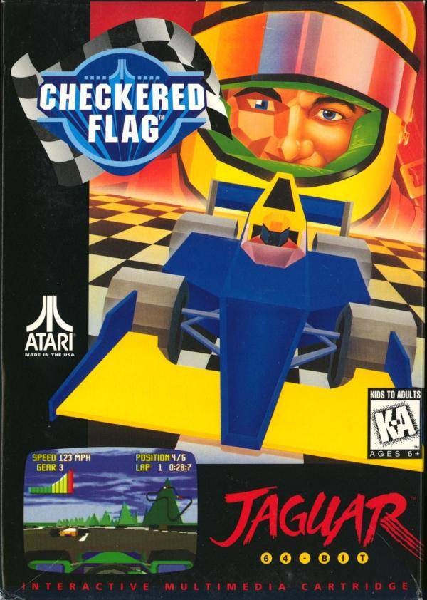 Checkered Flag (Atari Jaguar) (Online Order Only)