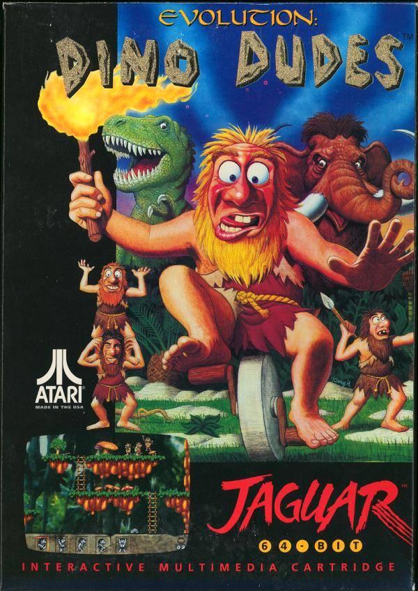 Evolution: Dino Dudes (Atari Jaguar) (Online Order Only)
