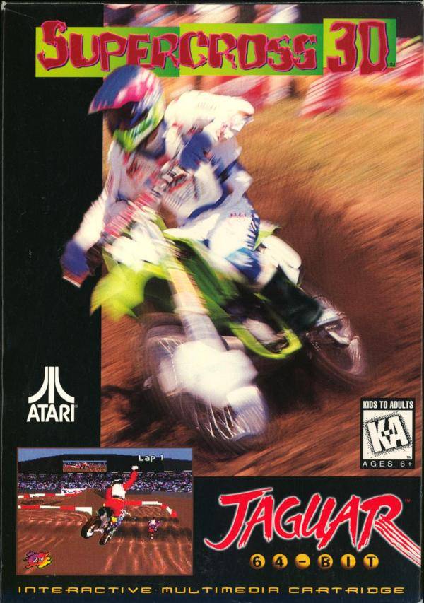 Supercross 3D (Atari Jaguar) (Online Order Only)