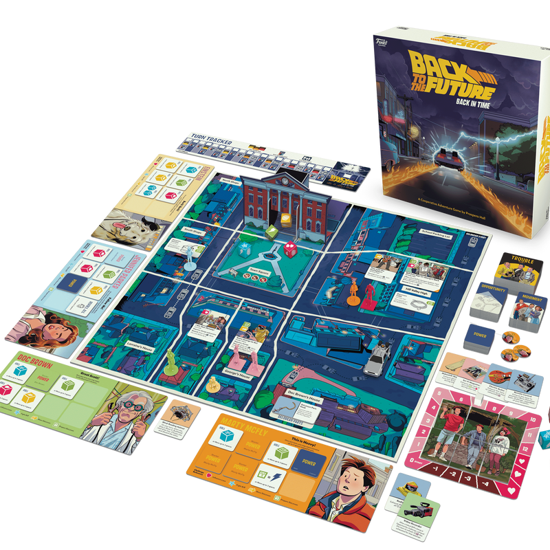 FunkoVerse: Back to the Future - Back in Time Board Game (ONLINE ORDER ONLY)