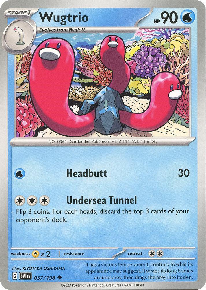 Wugtrio (057/198) [Scarlet & Violet: Base Set] (Online Only)