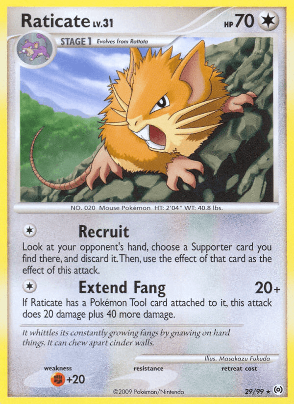 Raticate (29/99) [Platinum: Arceus] (Online Only)