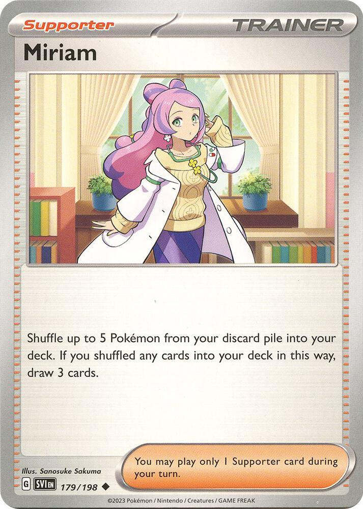Miriam (179/198) [Scarlet & Violet: Base Set] (Online Only)