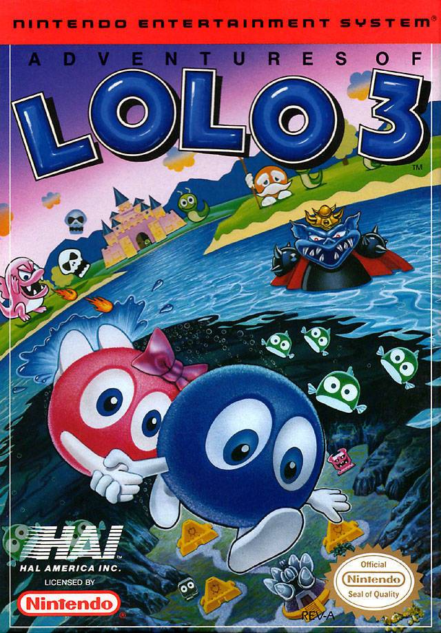 Adventures of Lolo 3 (Nintendo NES) (Online Only)