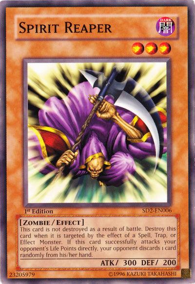 Spirit Reaper [SD2-EN006] Common (ONLINE ORDER ONLY)